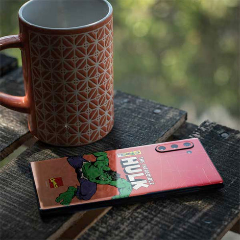 Marvel Classic Comics The Incredible Hulk Galaxy Note 10 Skin